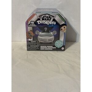 Star Wars Doorables Galactic Cruisers Chewbacca Special Edition Flocked Rare New